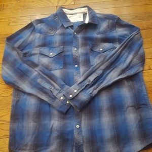 Roebuck and Co. Flannel Button Down
